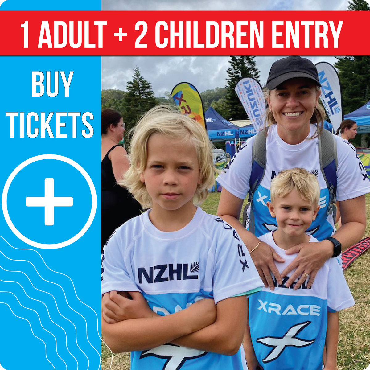 XRACE - 2 Children with 1 Adult